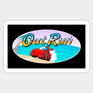 Mod.4 Arcade Out Run OutRun Video Game Sticker